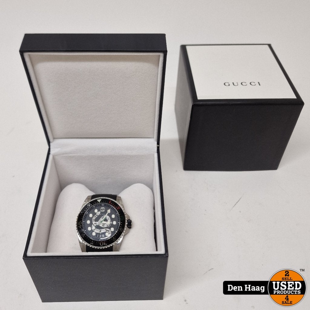 Gucci Dive YA136217 Quartz Horloge | Nieuwstaat, Gucci, Gebruikt, Support@gucci.com, 30 Avenue Montaigne
75008 Paris