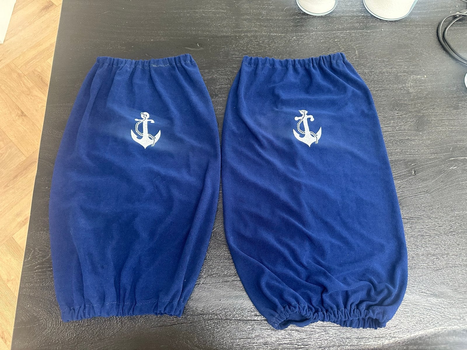 Set van 2 blauwe fenderhoezen met anker, Ophalen of Verzenden, Gebruikt, Overige typen