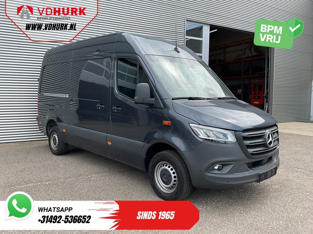 Mercedes-Benz Sprinter 317 CDI Aut. L2H2 LED/ Stoelverw/ Gev, Automaat, 4 cilinders, 2000 kg, Bedrijf