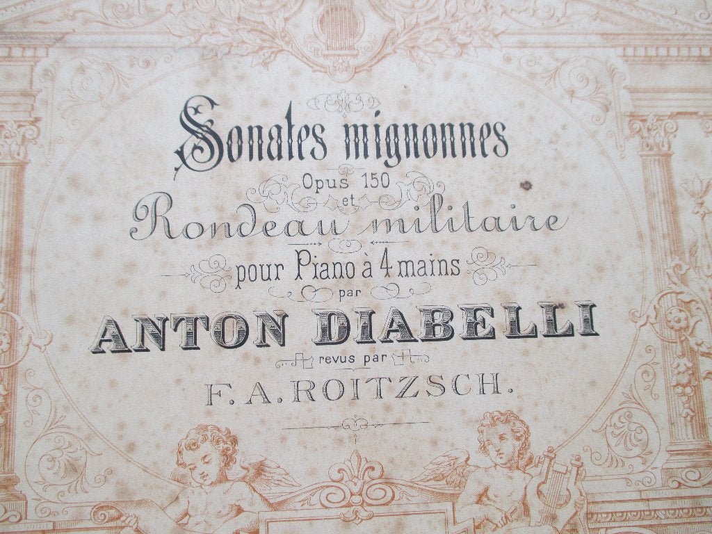Diabelli-sonates mignones+schmitt sonatinen+kuhlau 6 sonatin, Gebruikt, Ophalen of Verzenden, Artiest of Componist, Piano