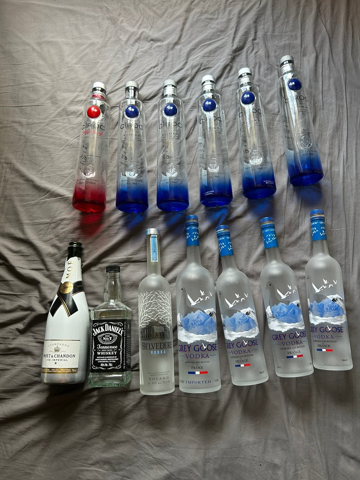 Diverse luxe drankflessen, Ophalen, Zo goed als nieuw, Overige typen