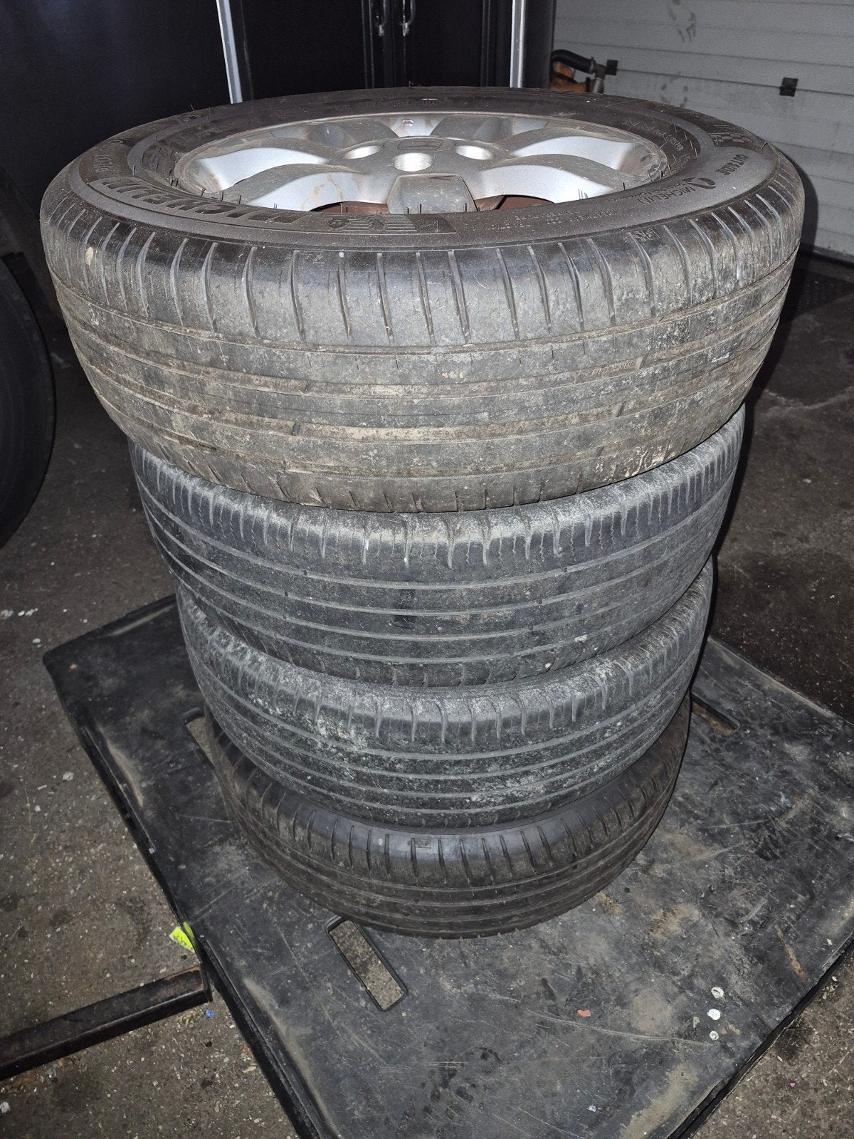 banden en velgen  honda crv, Ophalen