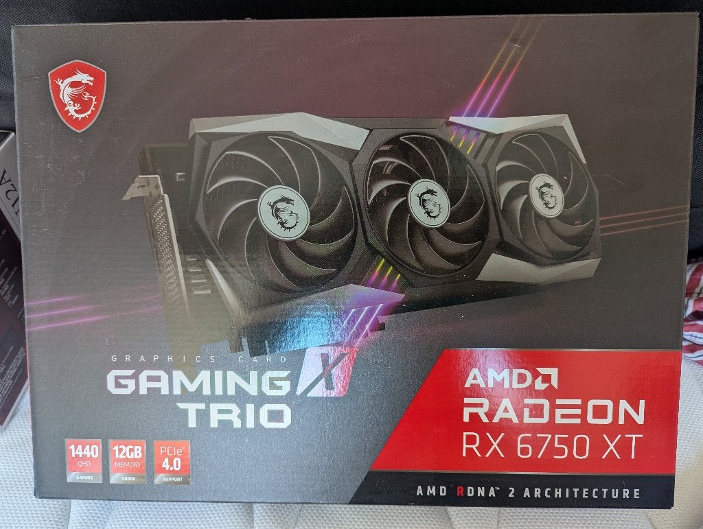 MSI 6750XT met Noctua fan mod, AMD, PCI-Express 4, Ophalen of Verzenden, HDMI