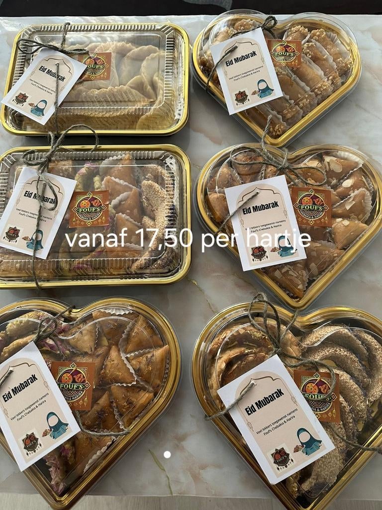 Heerlijk Marokkaanse ambachtelijk gemaakte koekjes, Ophalen