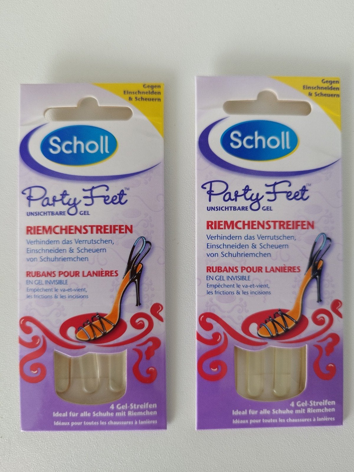 Scholl Riemchenstreifen, gel strips tegen hiel-en wreefpijn, Scholl, Ophalen of Verzenden, Nieuw