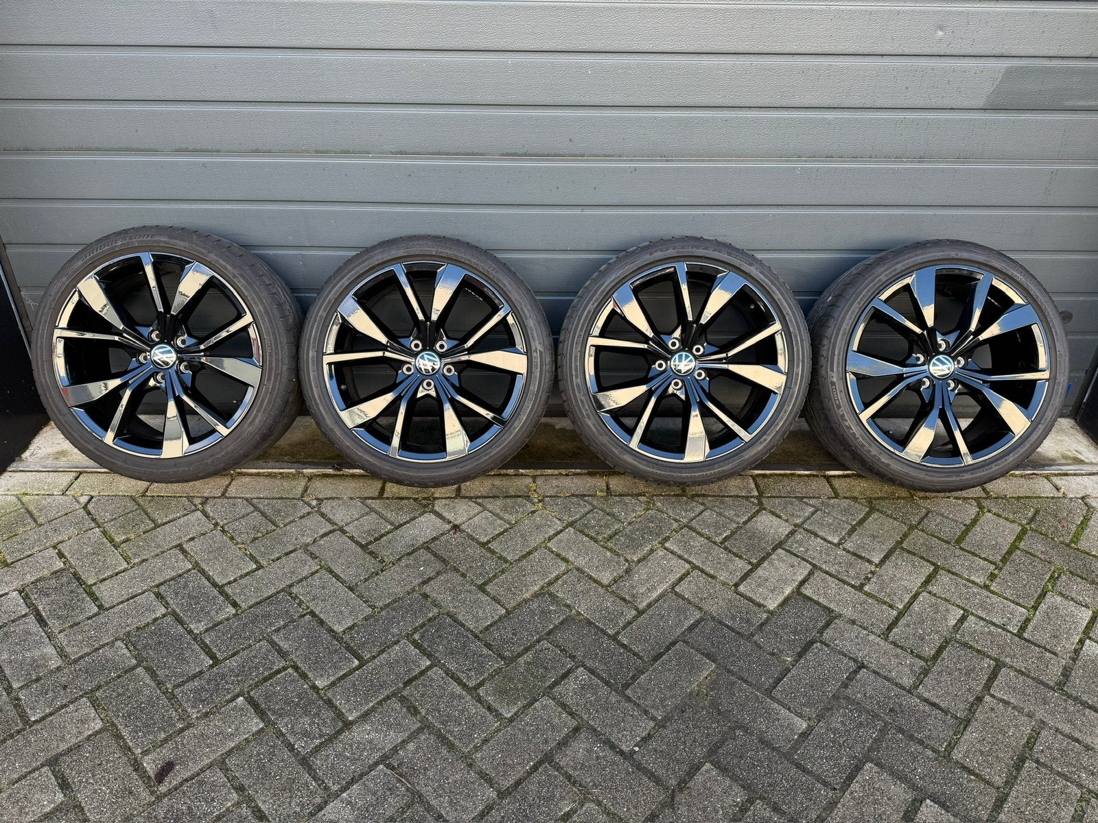 19 inch originele Vw T roc misano velgen, Auto-onderdelen, Banden en Velgen, Gebruikt, Banden en Velgen, Personenwagen, Ophalen