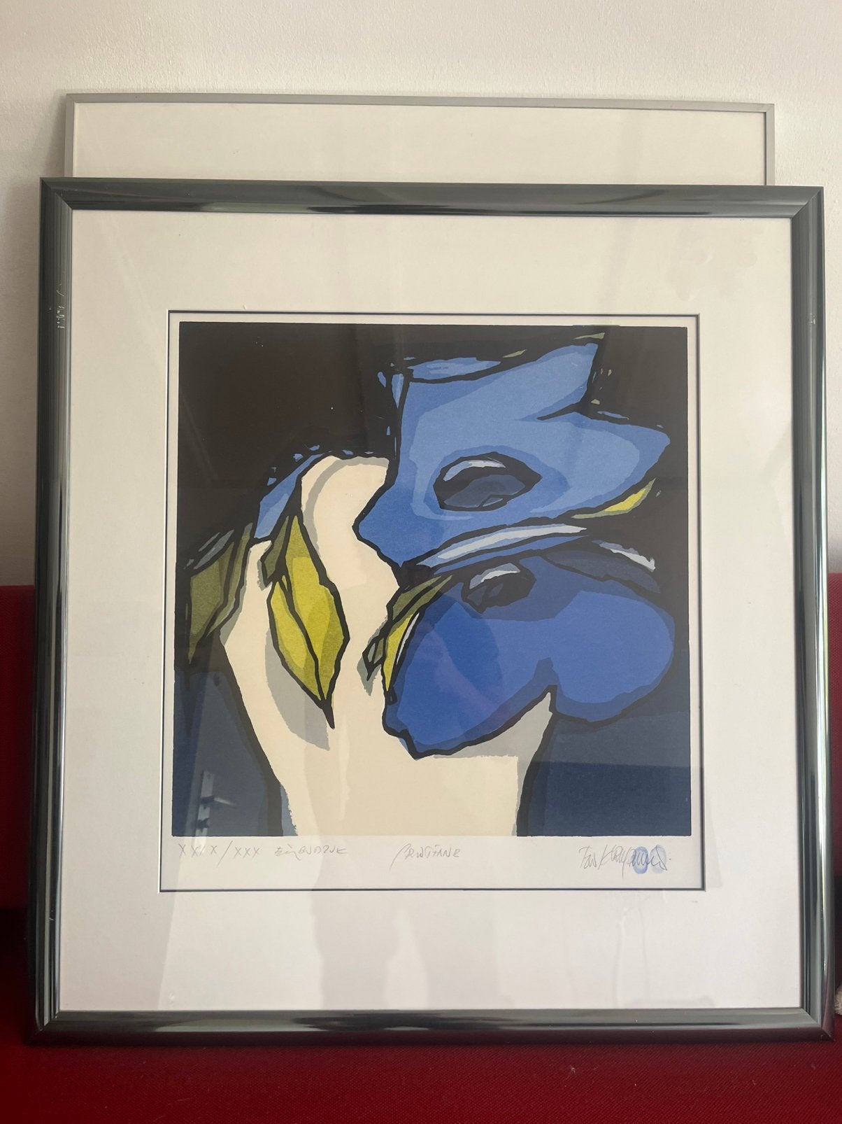 Zeefdruk Fon Klement, Antiek en Kunst, Ophalen