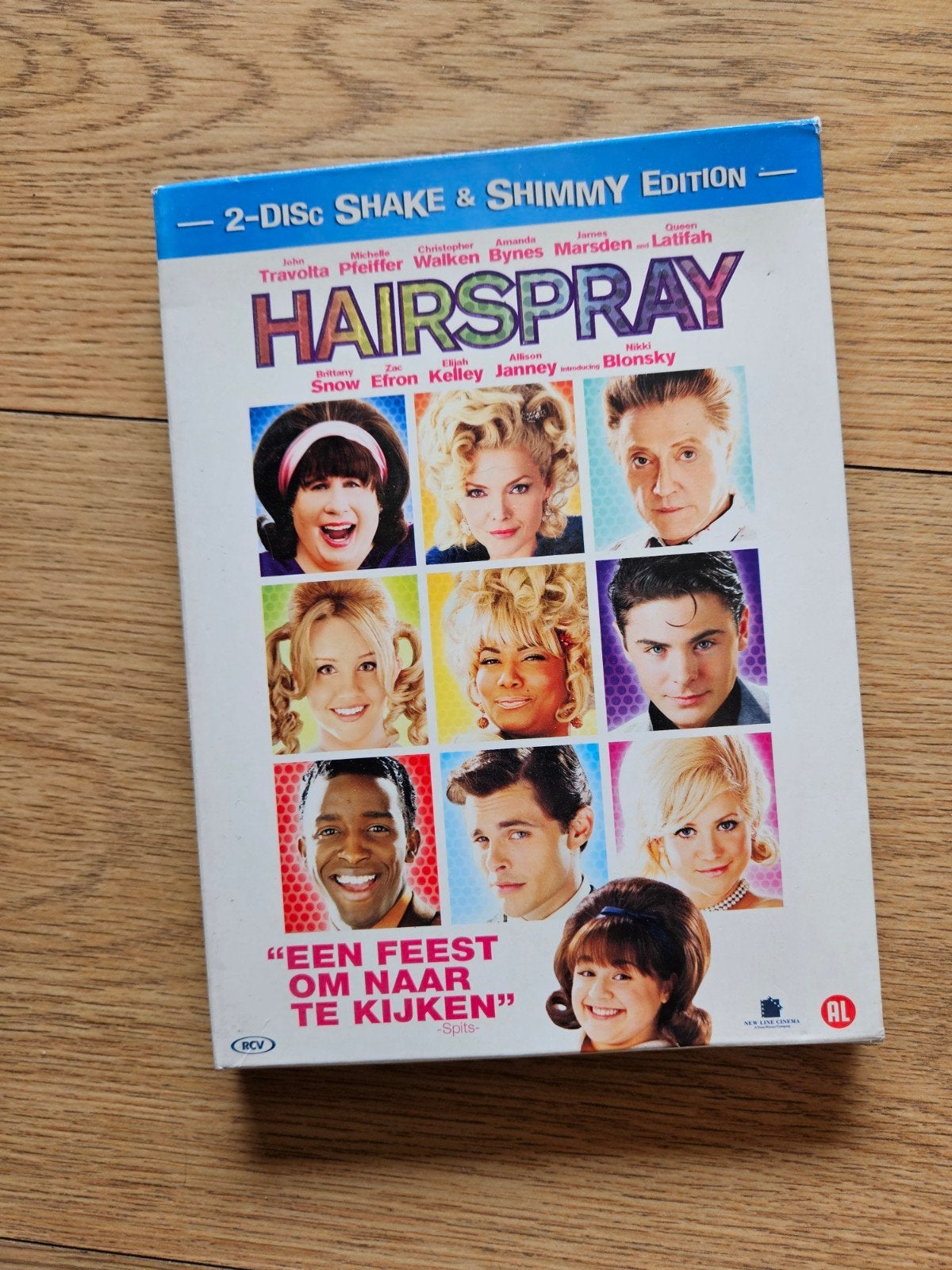 Dvd hairspray Shake & Shimmy Editie, Alle leeftijden, Ophalen of Verzenden, Komedie, Gebruikt