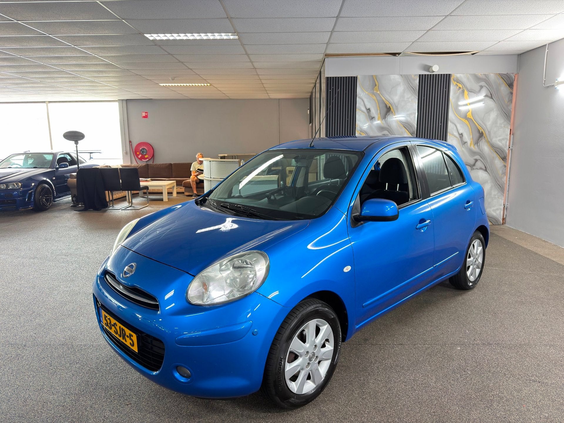 Nissan Micra 1.2 DIG-S Connect Edition,Clima,Cruise,Parksens, Voorwielaandrijving, Euro 5, Stof, Zwart