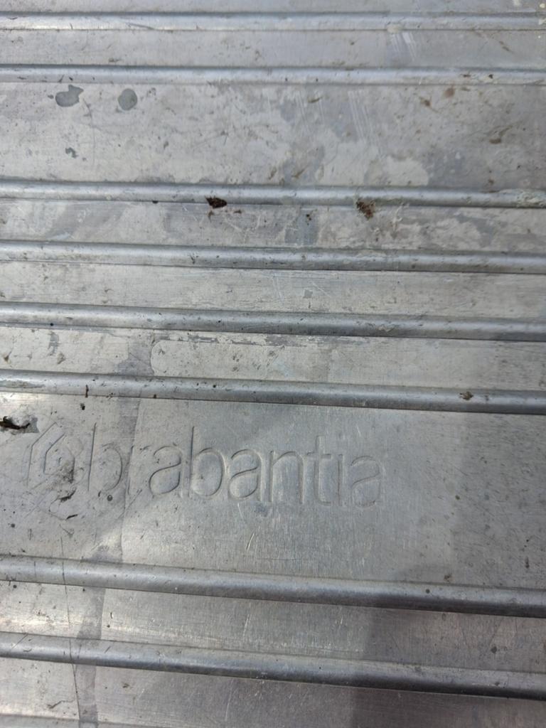Brabantia huishoudtrap met 5 treden, Doe-het-zelf en Verbouw, Ladders en Trappen, Gebruikt, Trap, Ophalen of Verzenden, Opvouwbaar of Inschuifbaar