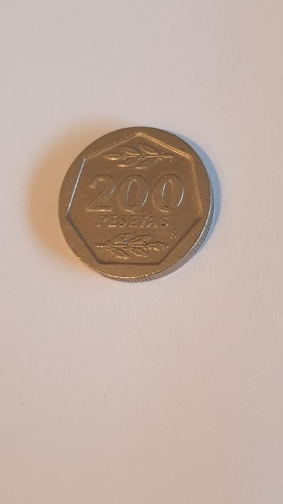 1775 spanje 200 peseta 1987, Verzenden, Overige landen