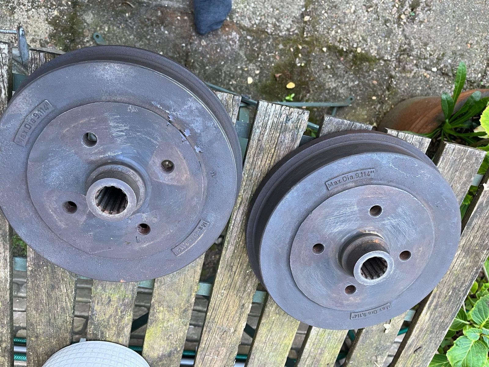 Kever achter trommels 4x 130, Ophalen of Verzenden, Gebruikt, Volkswagen
