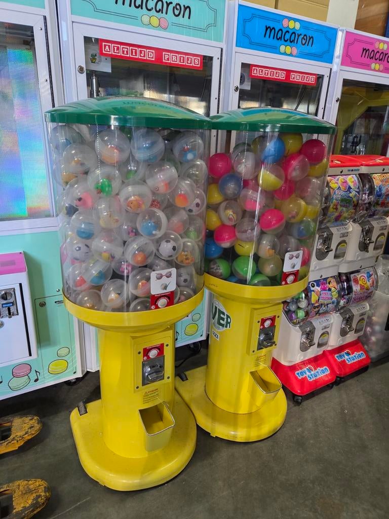 100 mm ballen automaten, Verzamelen, Ophalen, Zo goed als nieuw