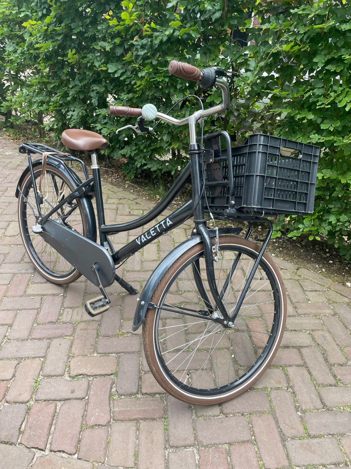 Gebruikte Valetta fiets 26 inch met voordrager, Ophalen, Gebruikt, 26 inch of meer