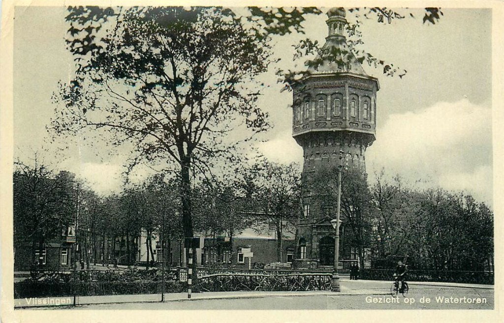379-170-023 Vlissingen Watertoren, Verzenden, Voor 1920, Zeeland