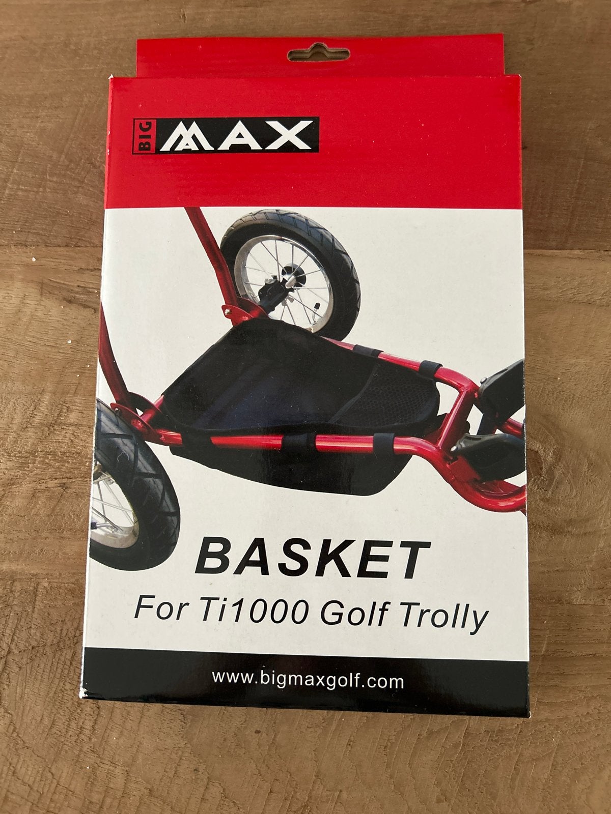 Nieuwe BigMax basket voor golftrolley (Ti1000), Ophalen of Verzenden, Nieuw, Overige typen, Overige merken