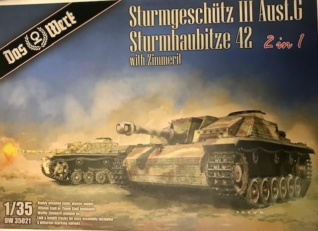 Coelianmodels, Das Werk 35021, Stug 3g/Stuh 42, 1/35 € 54,99, Overige merken, Tank, 1:32 tot 1:50, Nieuw