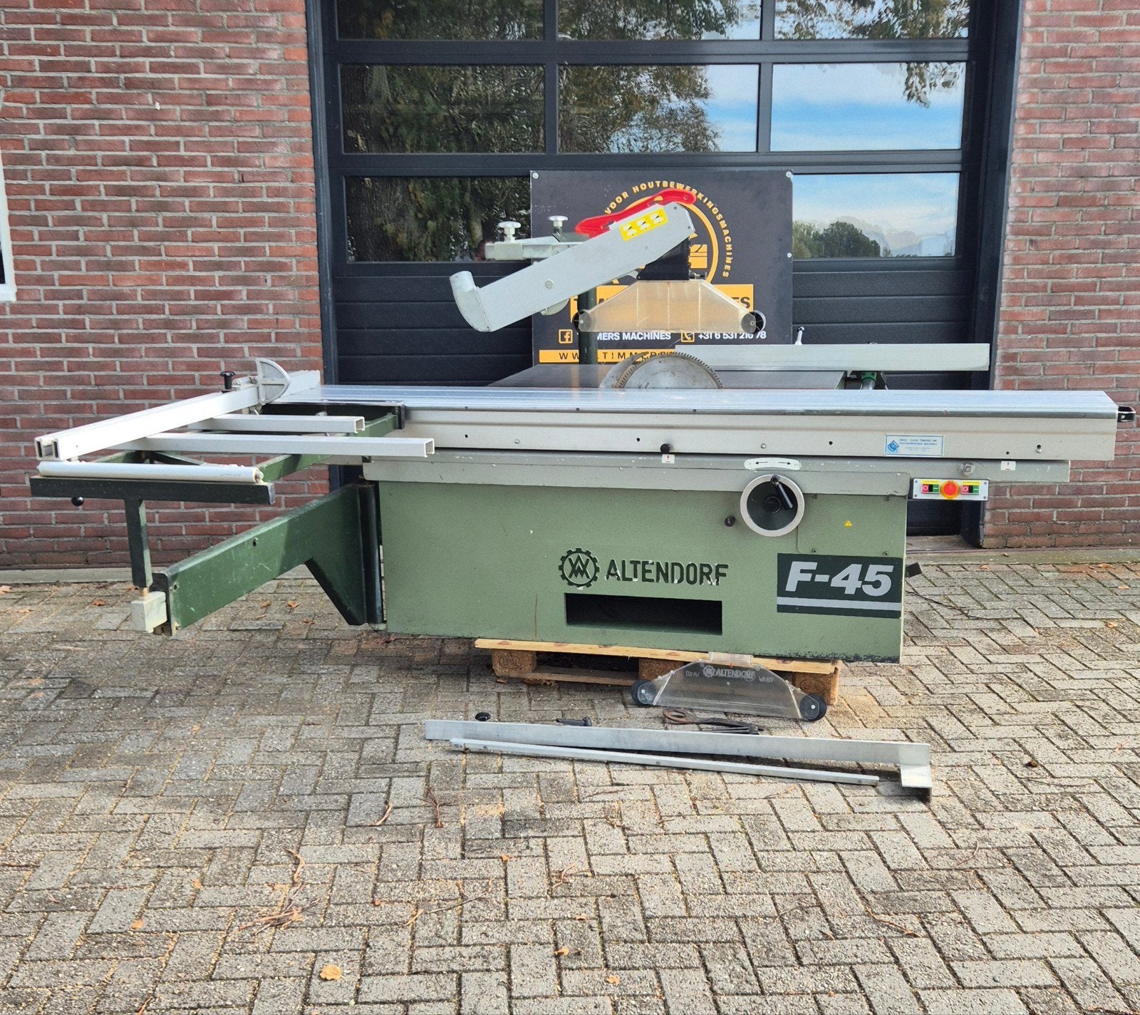 altendorf f45 formaatzaag zaagmachine zaagtafel cirkelzaag, Ophalen of Verzenden, 1200 watt of meer, Afkortzaag, 70 mm of meer