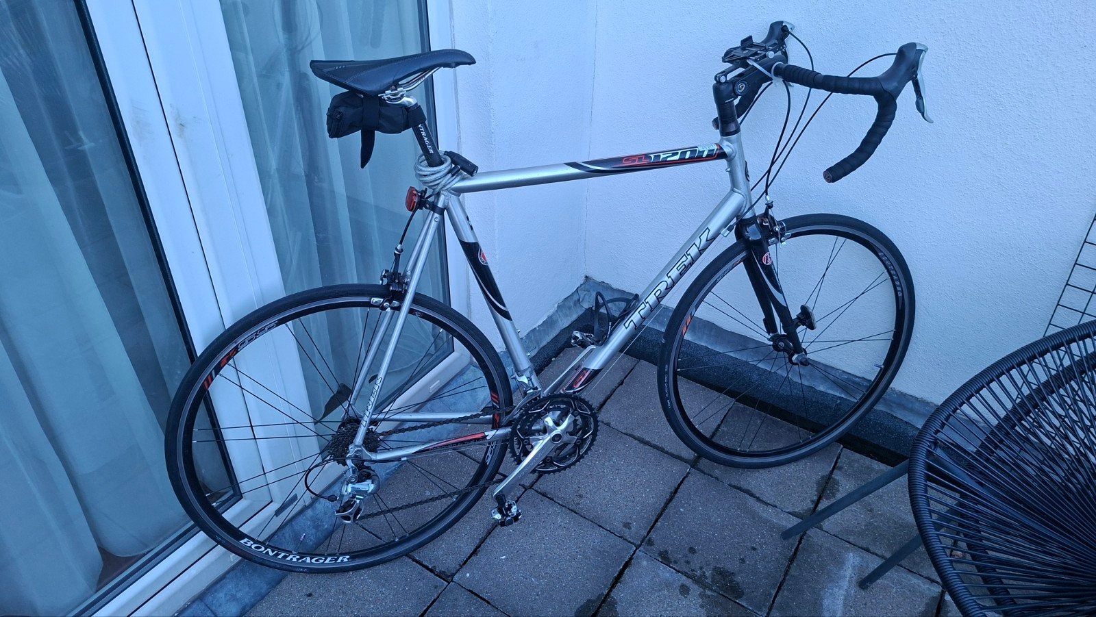 Trek SL1200 Racefiets - 63cm frame, Shimano 105, Fietsen en Brommers, Aluminium, Zo goed als nieuw, 61 tot 65 cm, Meer dan 20 versnellingen