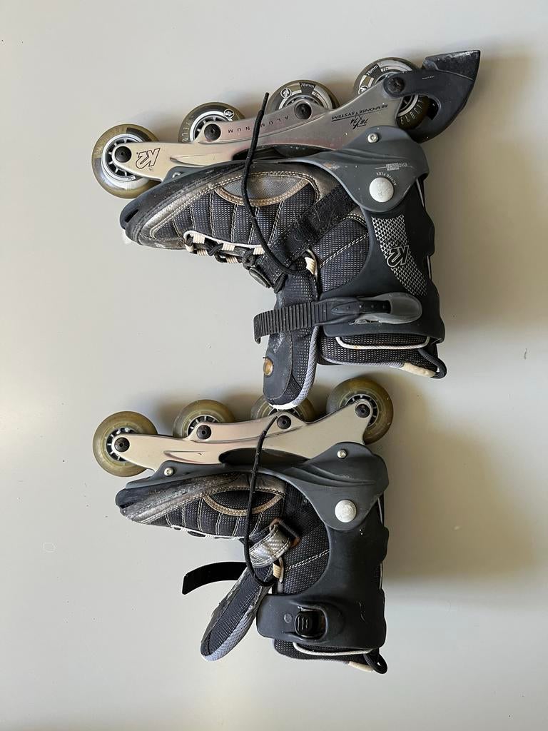 K2 Velocity TI-M Inline Skates - Maat 42.5, Sport en Fitness, Skeelers, Gebruikt, Inline skates 4 wielen, K2, Dames, Heren, Ophalen of Verzenden