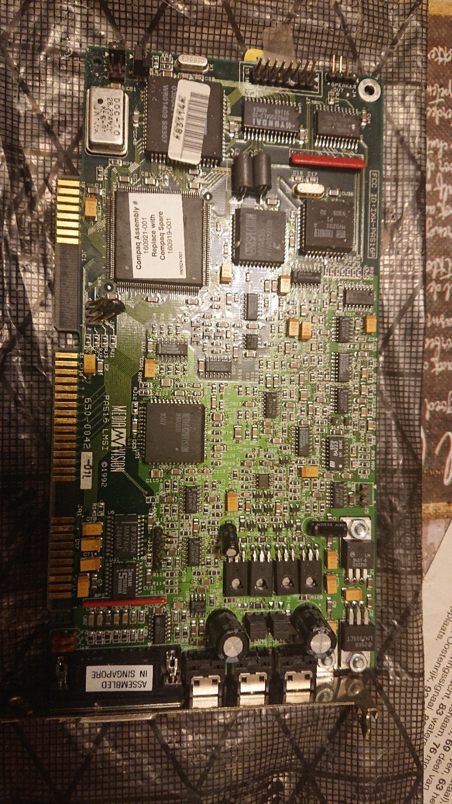 Mediavision Pas16 16 bit isa geluidskaart, Ophalen of Verzenden, Mediavision