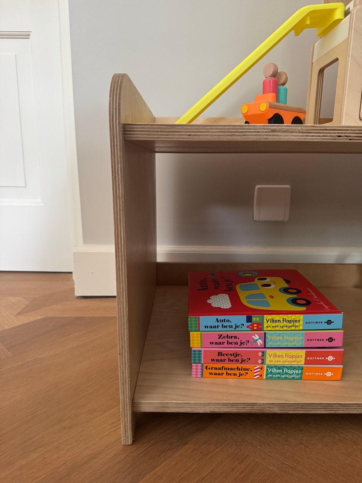 Foto 3 van Jindl Montessori speelgoedkast / speeltafel – laag
