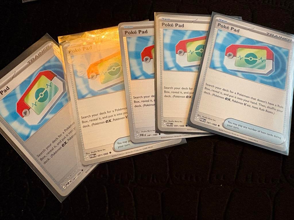 Pokémon TCG Poké Pad 081/088 - Per kaart, Ophalen, Zo goed als nieuw, Losse kaart