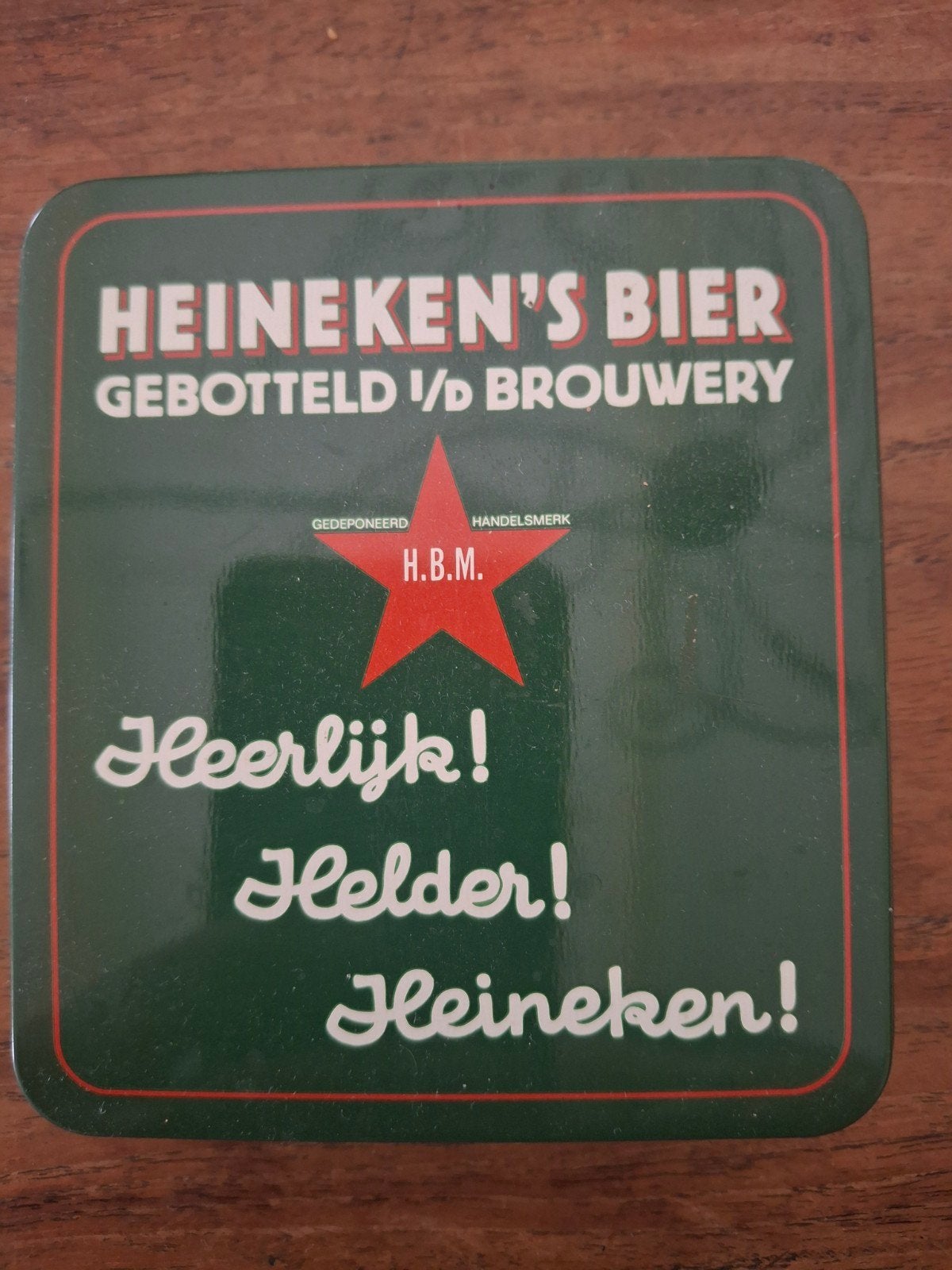 Heineken bierviltjes en blikje - Vintage collectie, Verzamelen, Merken en Reclamevoorwerpen, Ophalen of Verzenden