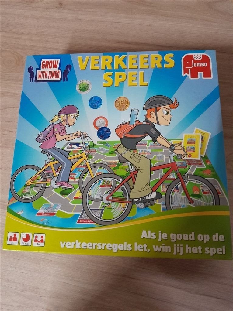 Verkeersspel - verkeer spel - s1699, Verzenden, Zo goed als nieuw