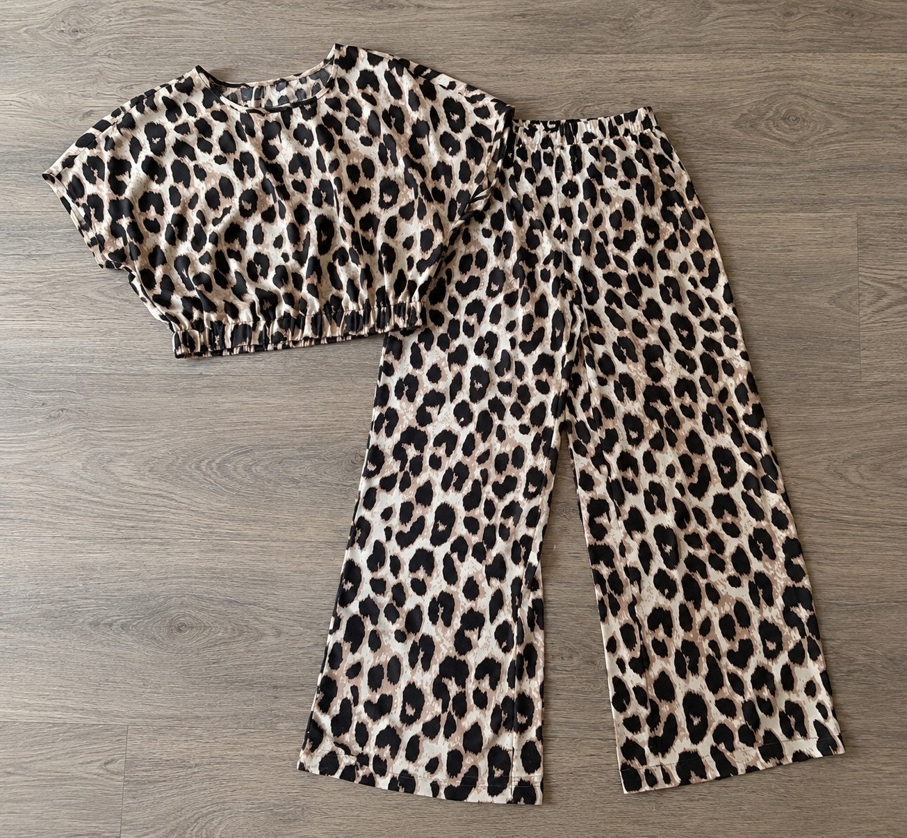 Set dames maat M panterprint, Kleding | Dames, Ophalen of Verzenden, Zo goed als nieuw