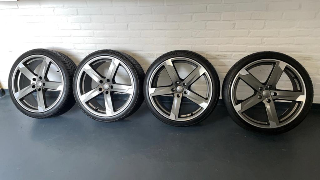 5x112 19inch Rondell velgen zomerbanden, Banden en Velgen, 235 mm, Zomerbanden, Ophalen