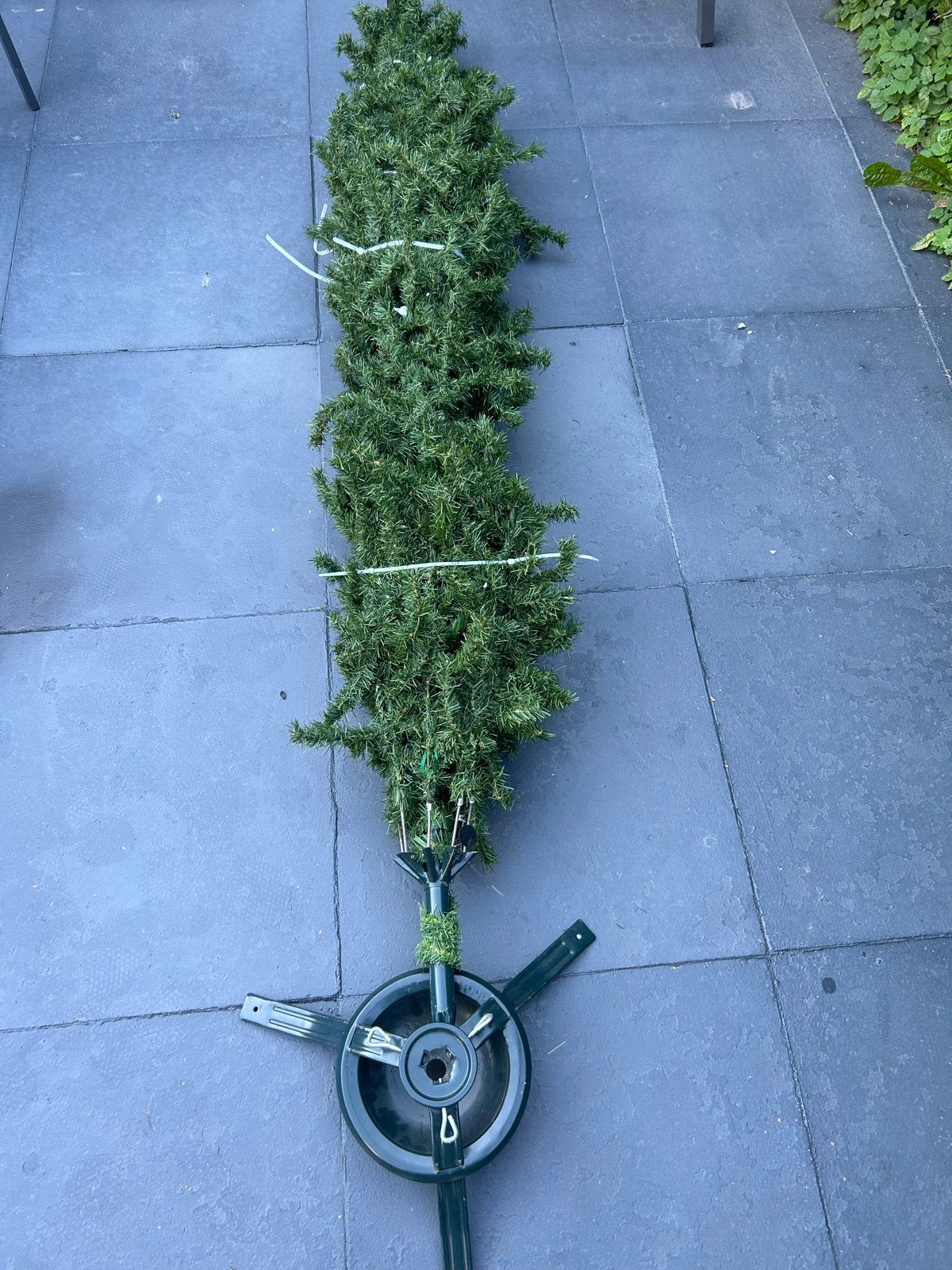 Kunst kerstboom lengte 2.00 mtr, Diversen, Ophalen, Gebruikt