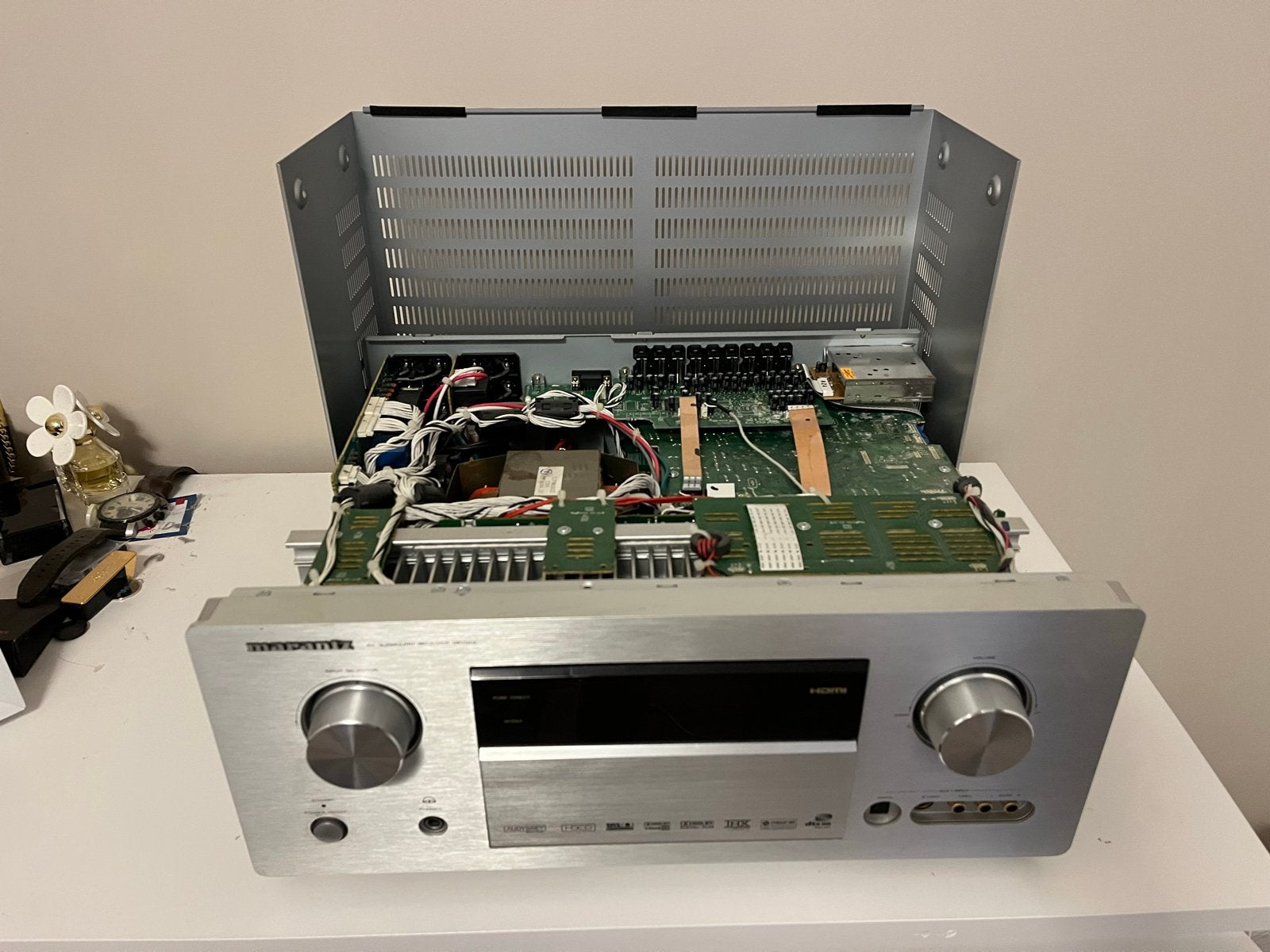Marantz SR7002 AV Receiver, Audio, Tv en Foto, Marantz, Gebruikt, Ophalen of Verzenden, 120 watt of meer