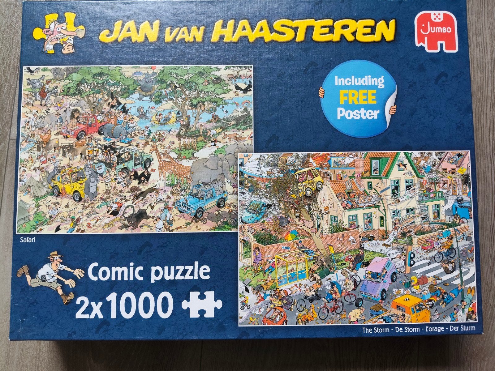 Jan van Haasteren Puzzels - Diverse Collectie, Ophalen, 500 t/m 1500 stukjes, Gebruikt, Legpuzzel