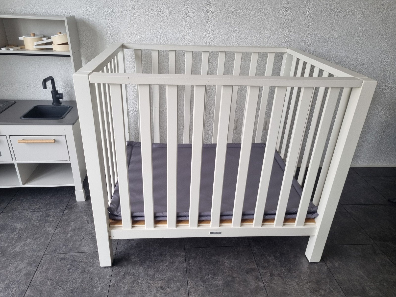 TWF Box wit, Kinderen en Baby's, Ophalen, Gebruikt, Rechthoekig, In hoogte verstelbaar