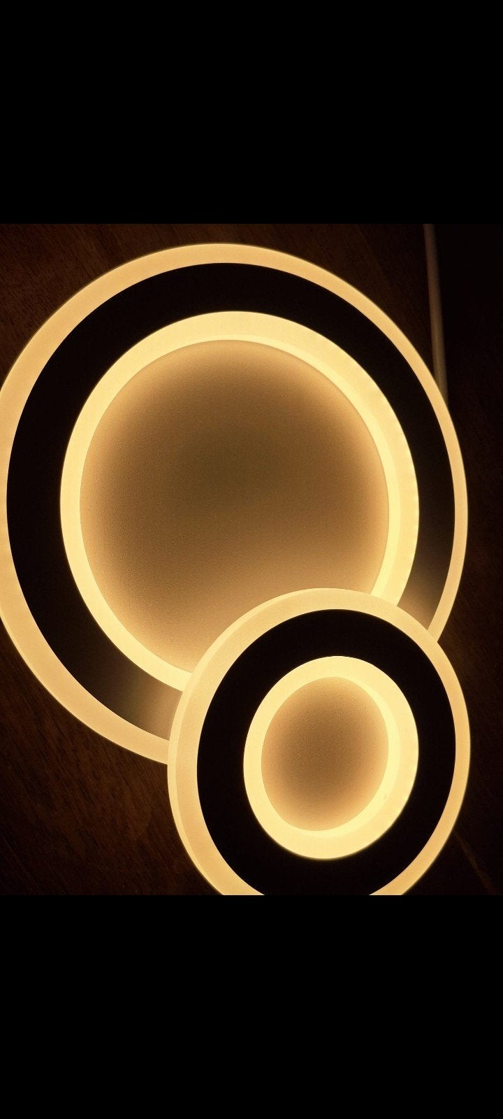 Nieuwe design (Led) plavondlamp met afstandsbediening, 30 tot 60 watt, Led-lamp, Meerkleurig, Nieuw
