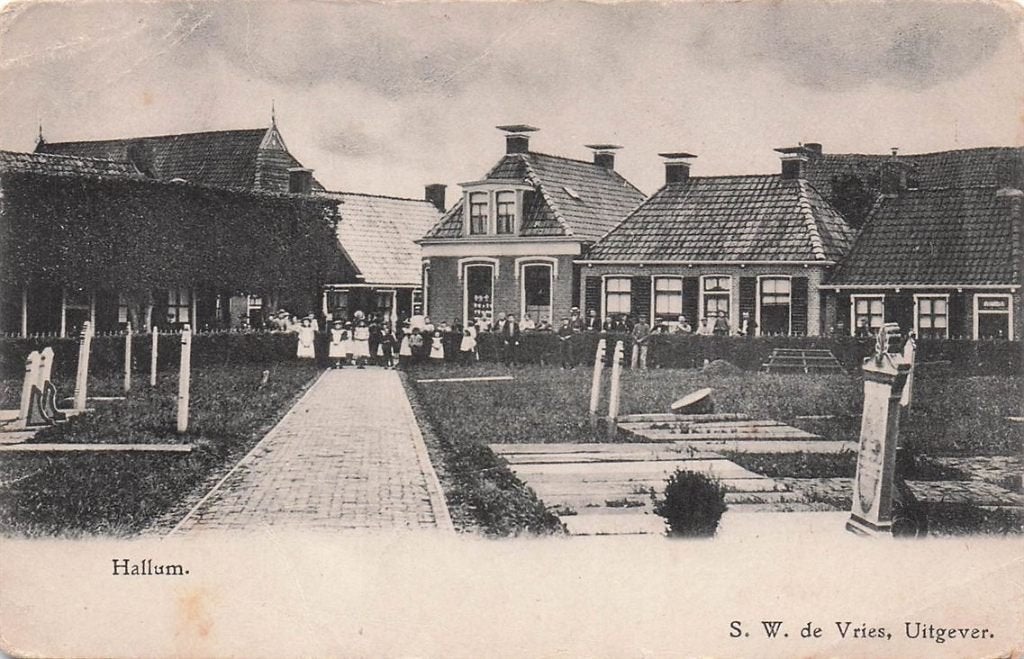 702-341-041 Hallum, Verzamelen, Verzenden, Voor 1920, Friesland