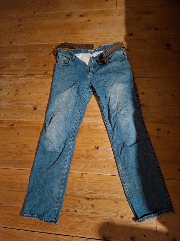 Heren motor jeans motorbroek W36/L36 DIFI, Motoren, Verzenden