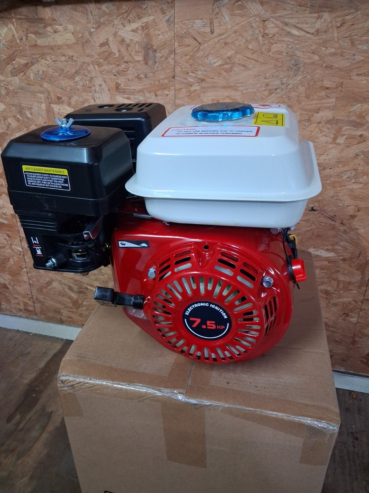 benzine motor 7,5 pk, Doe-het-zelf en Verbouw, Ophalen of Verzenden, Nieuw, Benzinemotor, 1800 rpm of meer
