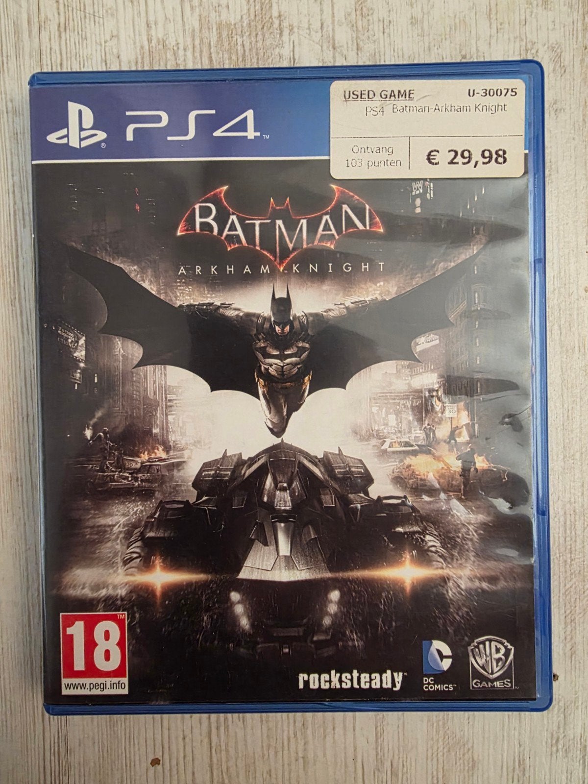 Batman arkham knight Playstation 4, Spelcomputers en Games, Avontuur en Actie, Vanaf 18 jaar, 1 speler, Ophalen of Verzenden