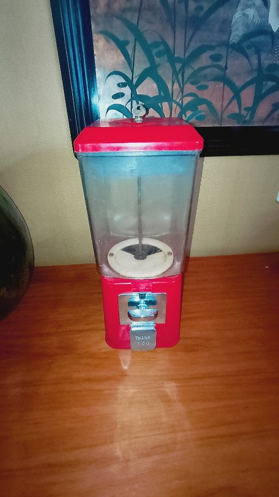Vintage kauwgomballen automaat Brabo Antwerpen België, Ophalen of Verzenden