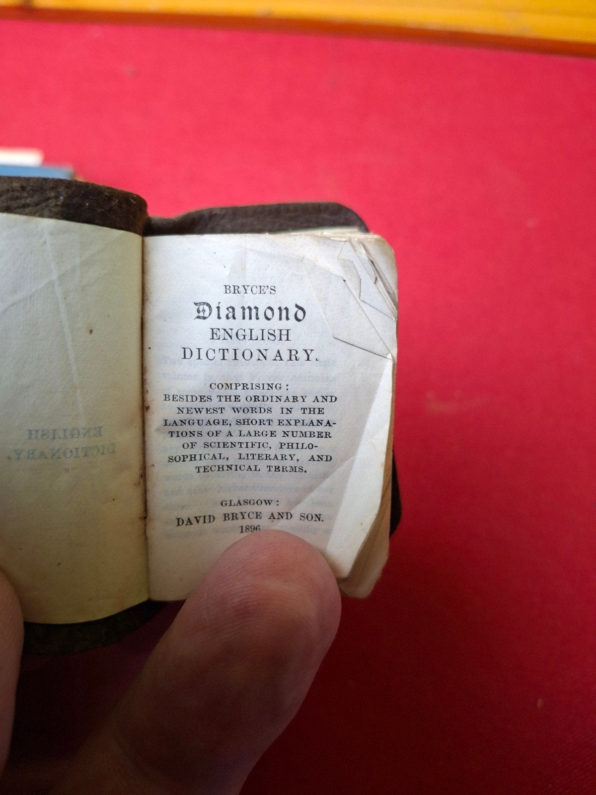 Bryce's Diamond English Dictionary -, Ophalen of Verzenden
