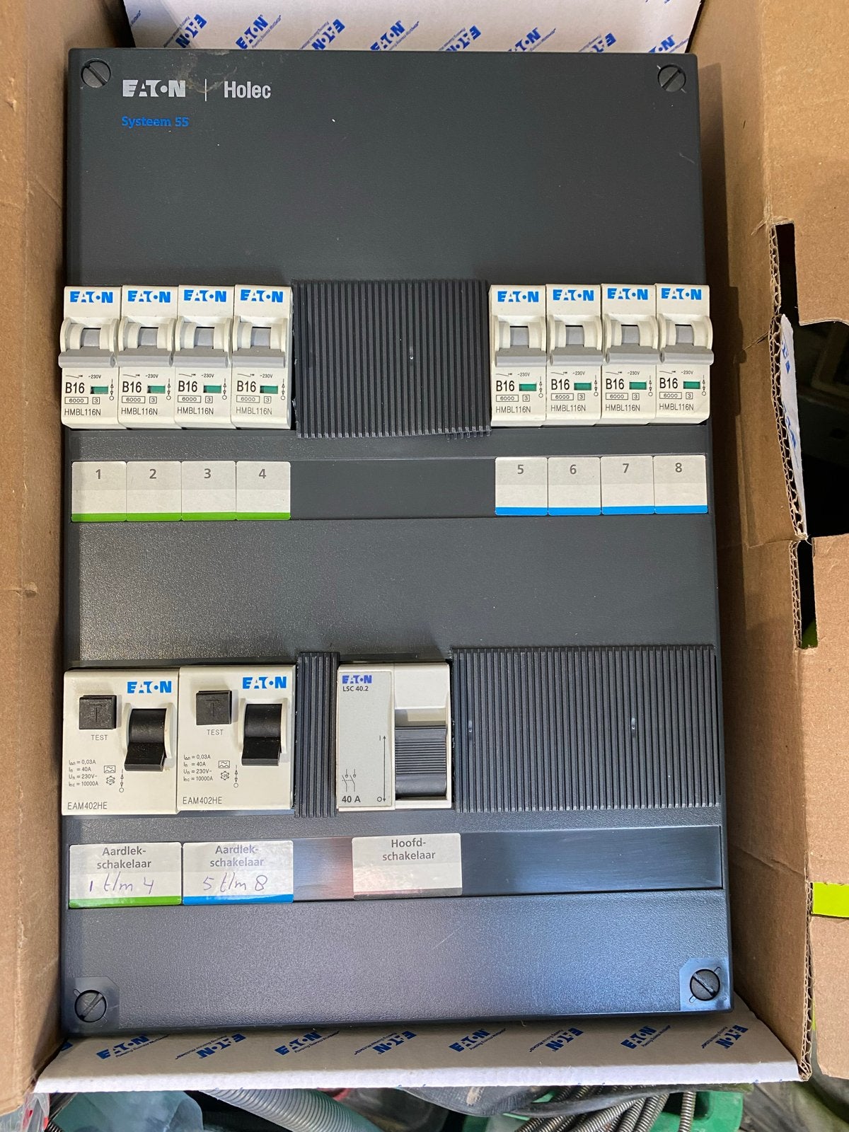 Eaton Groepenkast, Ophalen of Verzenden, Gebruikt, Eaton, Groepenkast