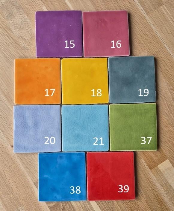 Tegeltjes blanco 10x10 13x13 7,5x15 **BUNDELKORTING**, Handgemaakt, Overige thema's, Nieuw, Meerkleurig