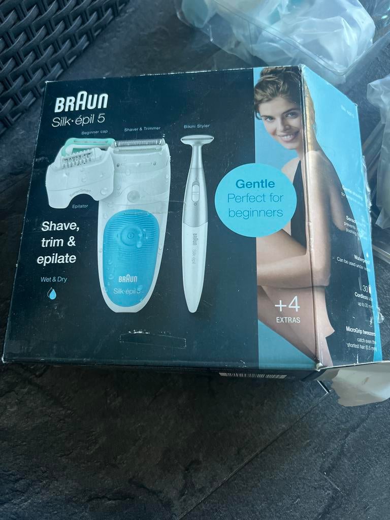 Braun Silk-épil 5 Epilator - Nieuw in doos, Verzenden, Nieuw, Scheren en Epileren