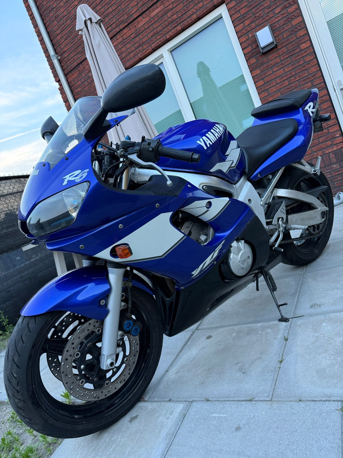 Yamaha R6 Blauw 35.373 km