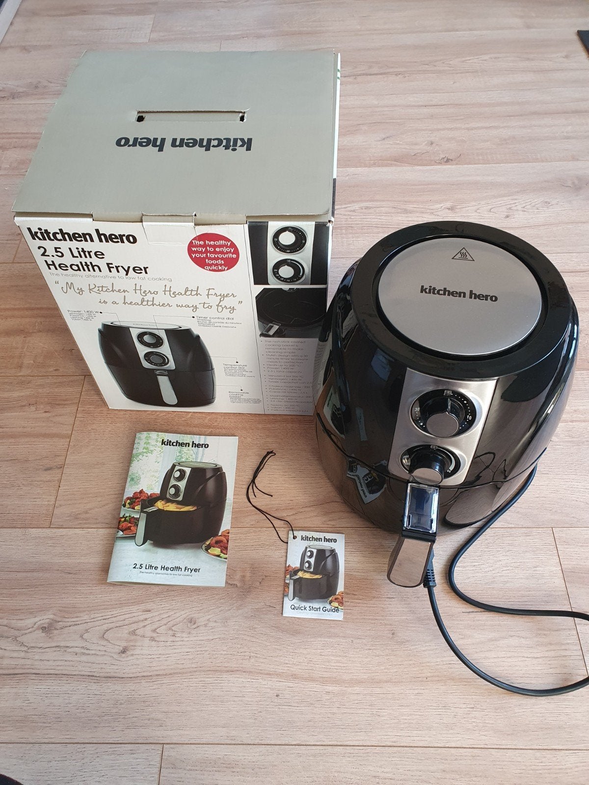 Z.g.a.n. Kitchen hero airfryer!, Ophalen of Verzenden, Zo goed als nieuw, Airfryer