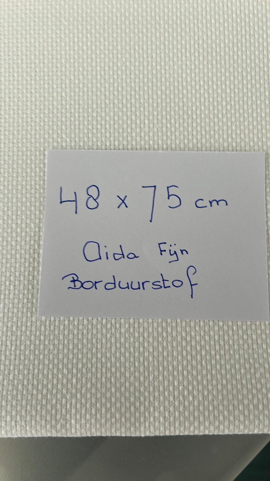Aida borduurstof fijn 48x75 cm, Ophalen of Verzenden, Zo goed als nieuw, Minder dan 2 Ghz