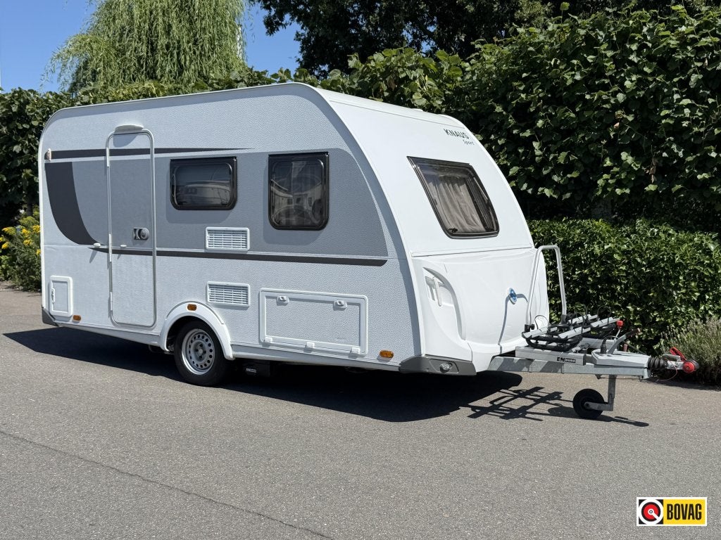 Knaus Sport 400 QB Mover,losse luifel,Enduro fietsendrager, Bedrijf, Treinzit, 750 - 1000 kg, 4 tot 5 meter