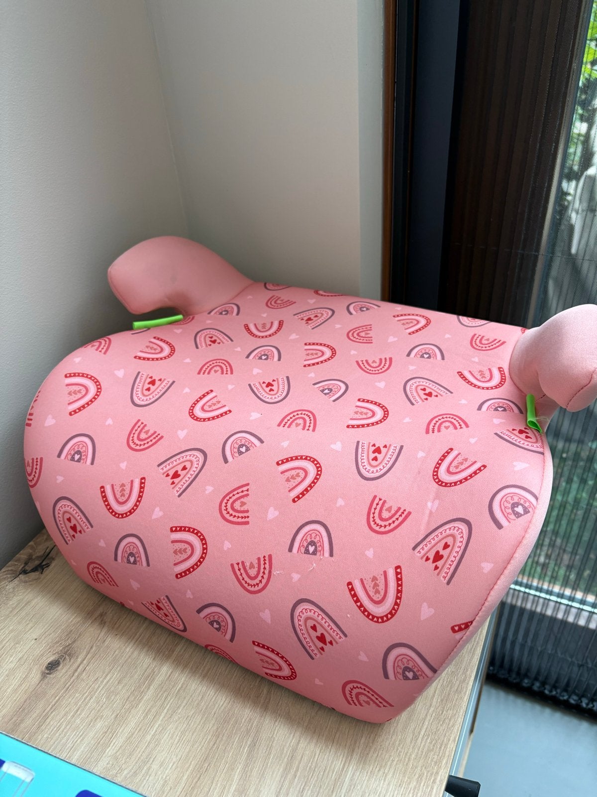 Autozitje Roze / Zitverhoger, Kinderen en Baby's, Autostoeltjes, Ophalen, Zo goed als nieuw, Overige merken, Autogordel